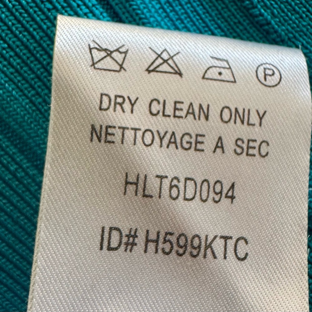 HERVE LEGER Vibrant Blue Mini Dress - Picture 10 of 14